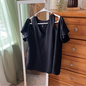 Ann Taylor Classic Black Blouse